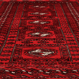 Handgeknoopt Perzisch tapijt - Baluchi, wol, geometrische motieven, 100x188cm